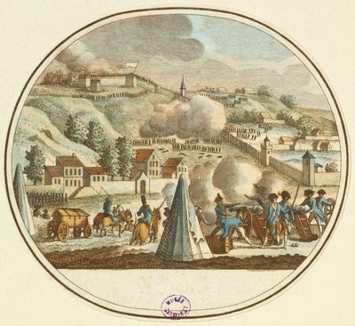 Siege of Lyon, October 1793 by French School